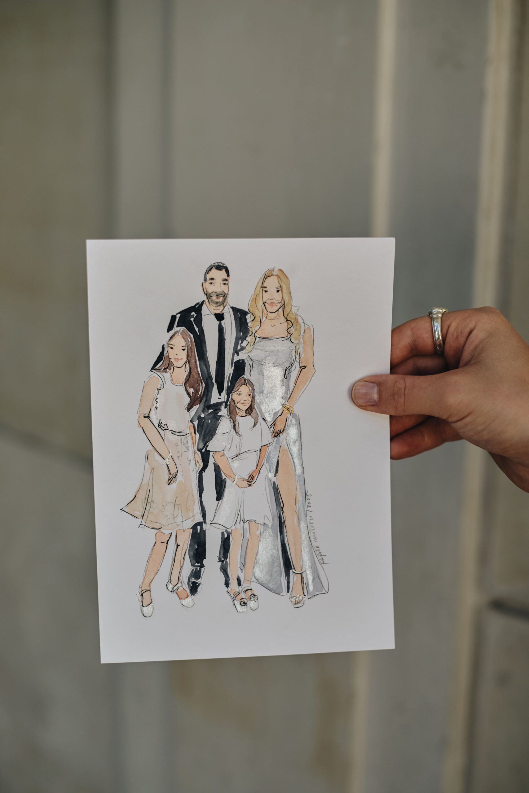 Papier Miłości ilustracja na żywo