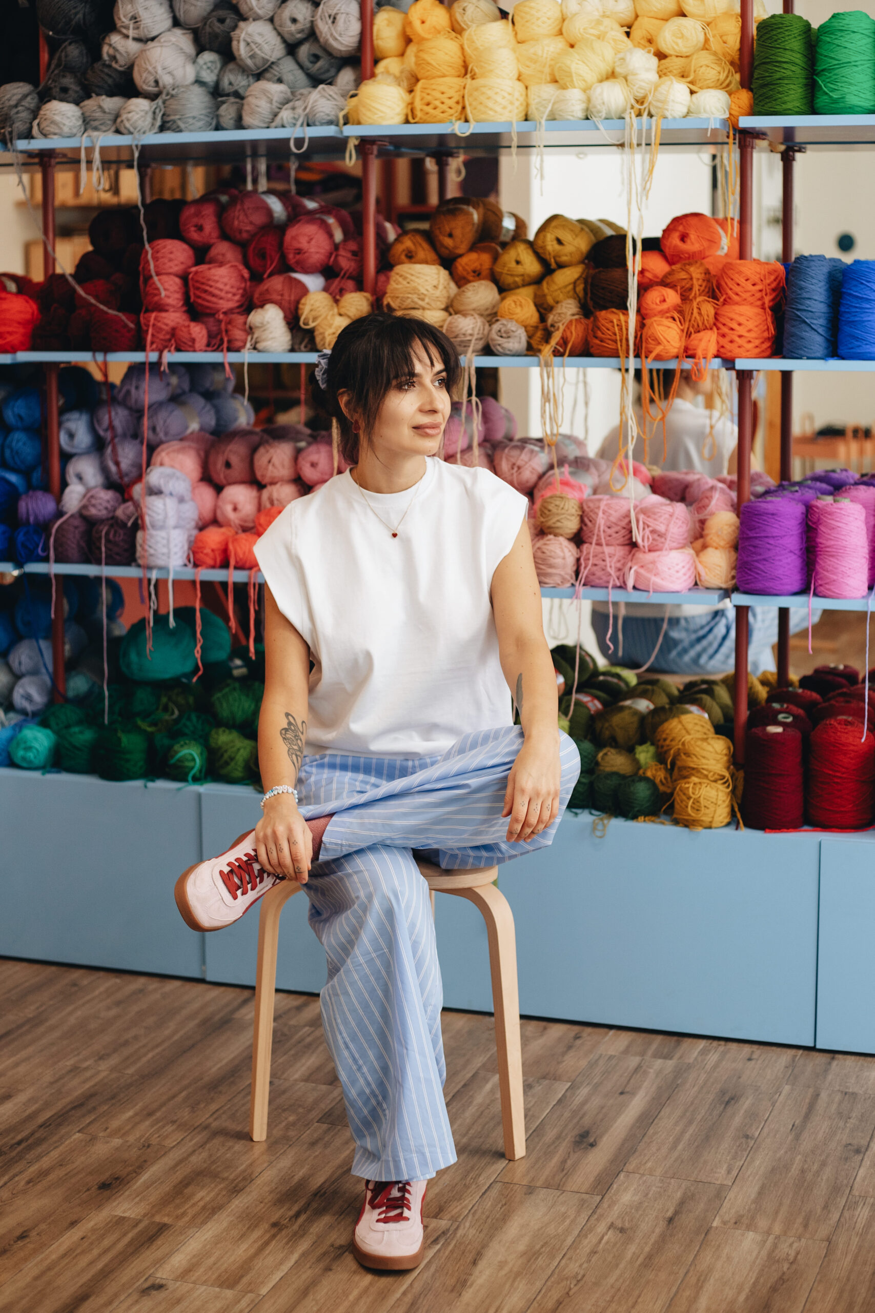 sesja wizerunkowa Enjoy Tufting Studio