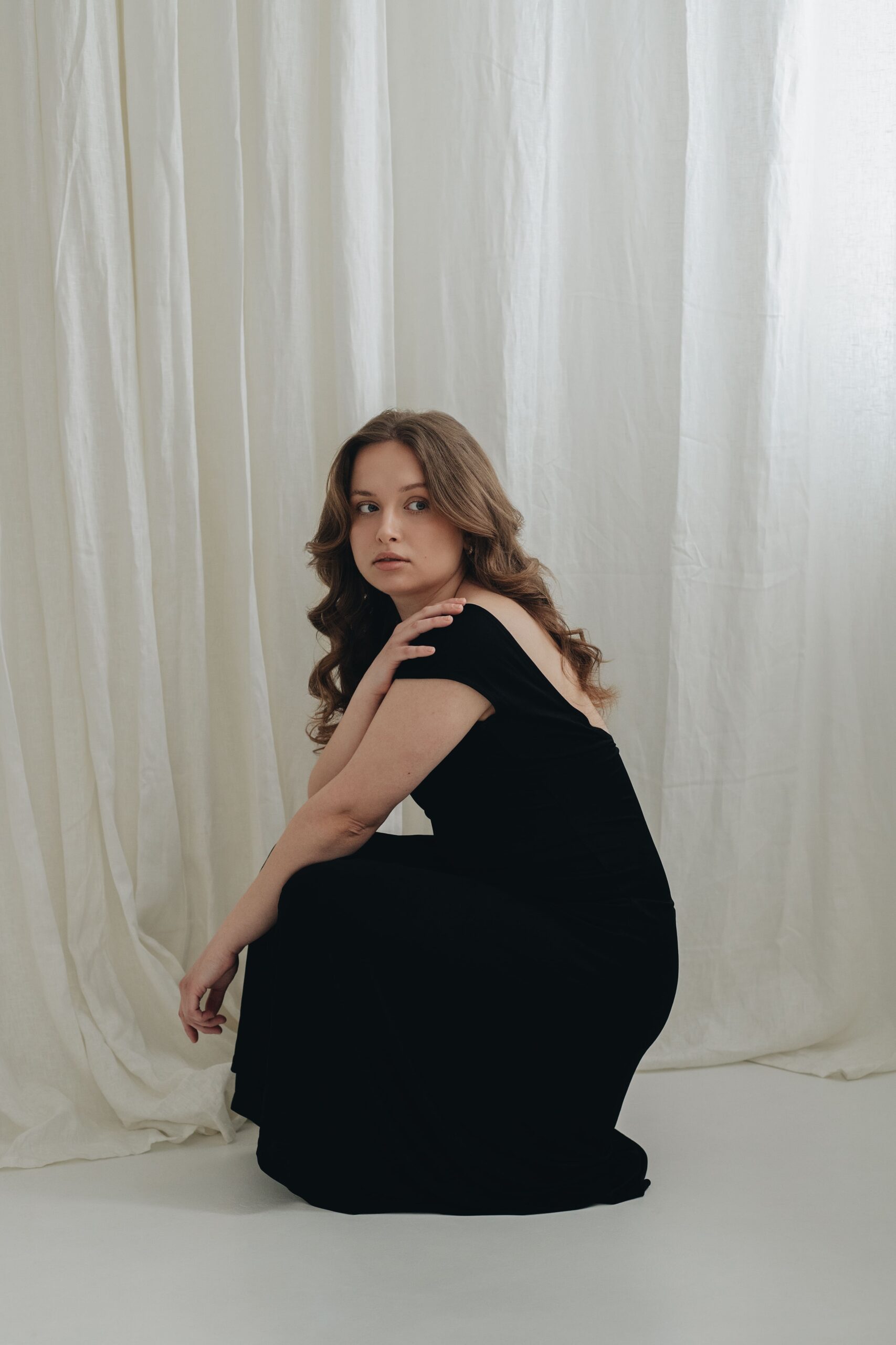 elegancka sesja portretowa kobiety Kraków