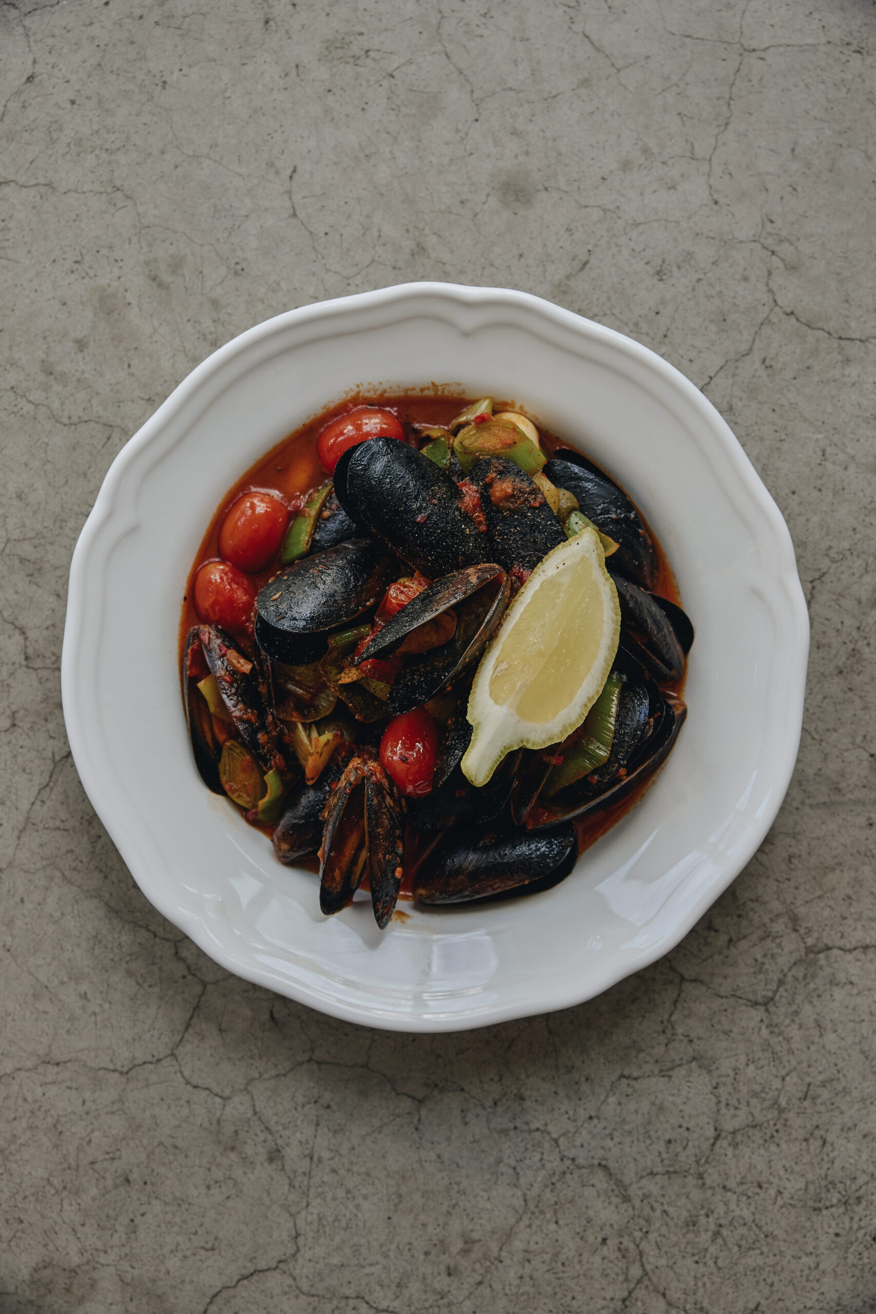 Danie autorskie sfotografowane na potrzeby komunikacji marki gastronomicznej