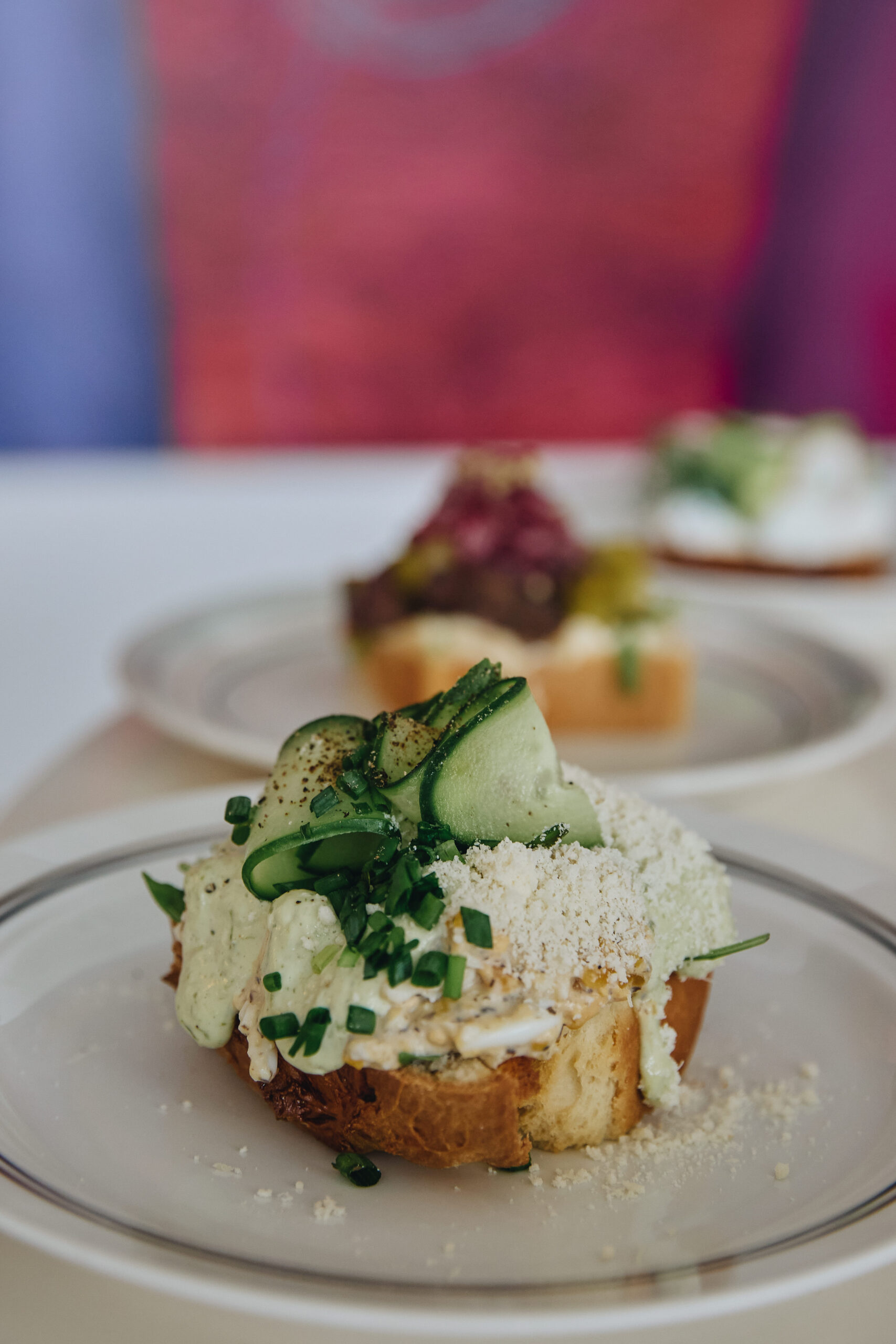 Fotografia propozycji śniadania wykonana dla restauracji Amant w Krakowie